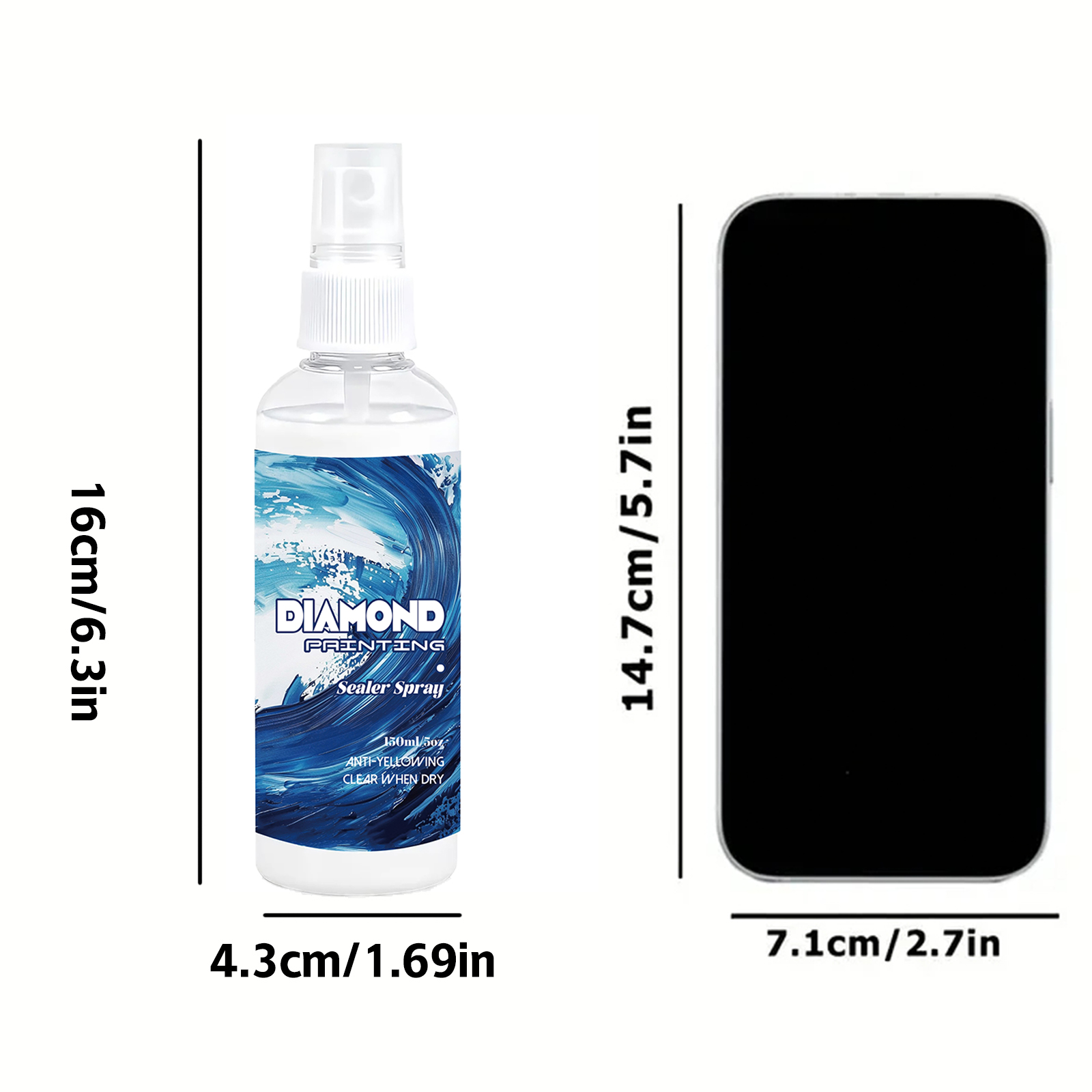 150ml Diamond Painting Sealant - огляд і ціна Resin Art Craft