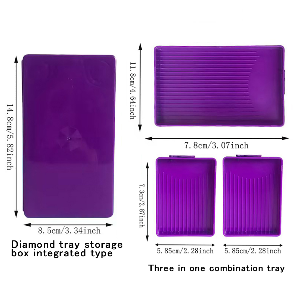 Diamond Painting Tray with Lid - огляд і ціна Resin Art Case
