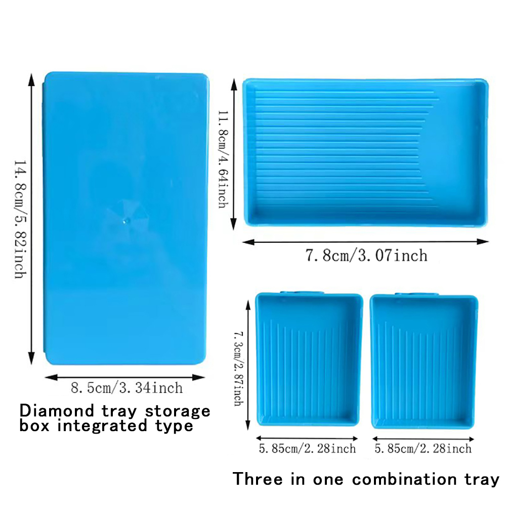 Diamond Painting Tray with Lid - огляд і ціна Resin Art Case