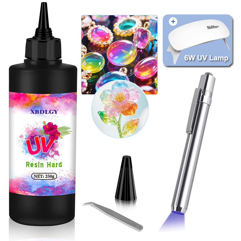 200g/250g/500g UV Resin Hard G - огляд і ціна Resin Art Acrylic