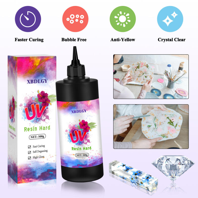 200g/250g/500g UV Resin Hard G - огляд і ціна Resin Art Acrylic