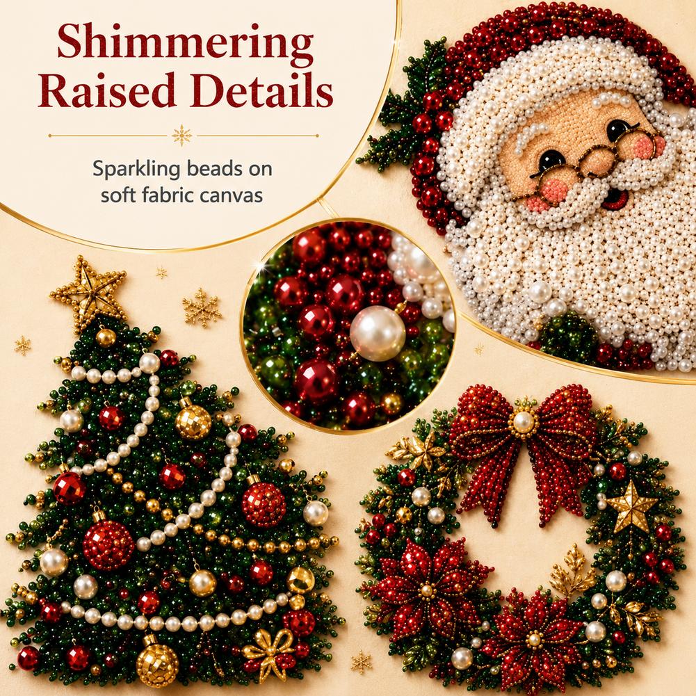 Christmas Santa Claus Pearl Ar - огляд і ціна Resin Art Craft