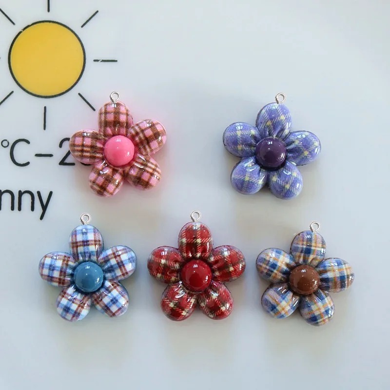 10Pcs Sweet Flower Planar Resi - огляд і ціна Resin Art Craft