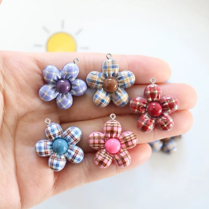 10Pcs Sweet Flower Planar Resi - огляд і ціна Resin Art Craft