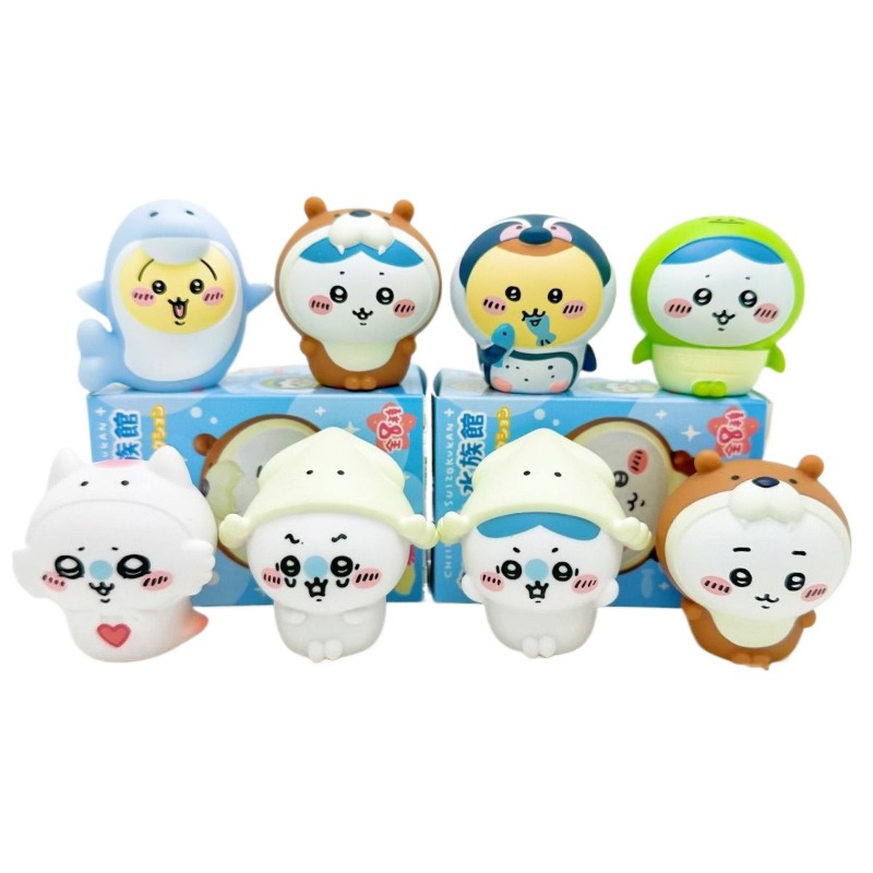 8pcs/Box Kawaii Chiikawa Aquar - огляд і ціна Resin Art Case