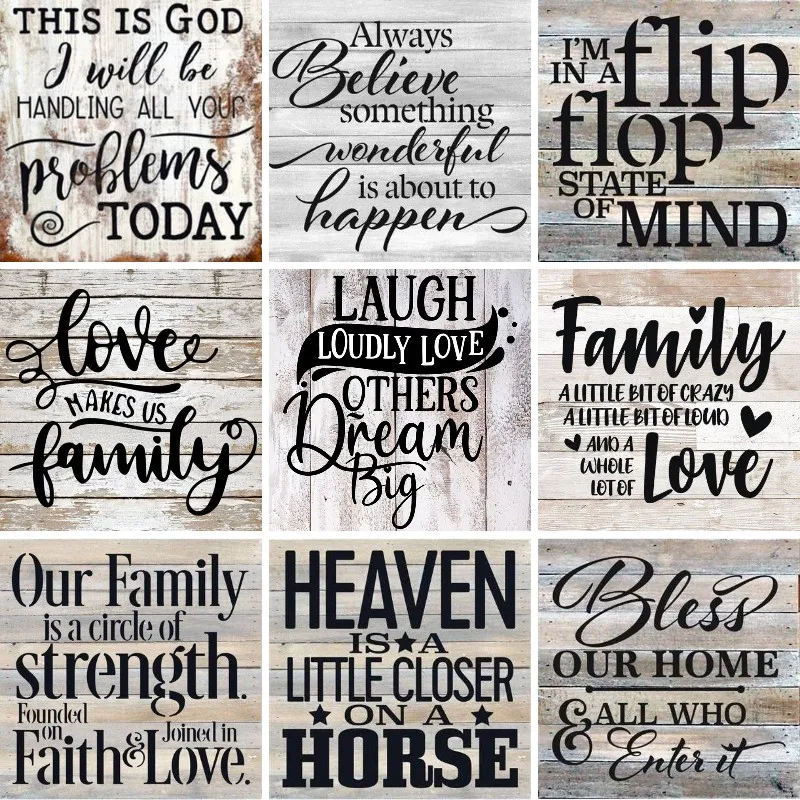 Diamond Painting Family Quotes - огляд і ціна Resin Art Quotes