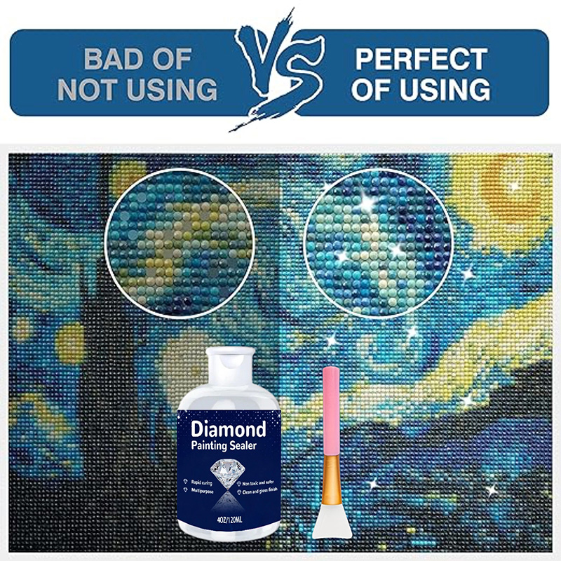 Diamond Painting Sealant, Art  - огляд і ціна Resin Art Craft