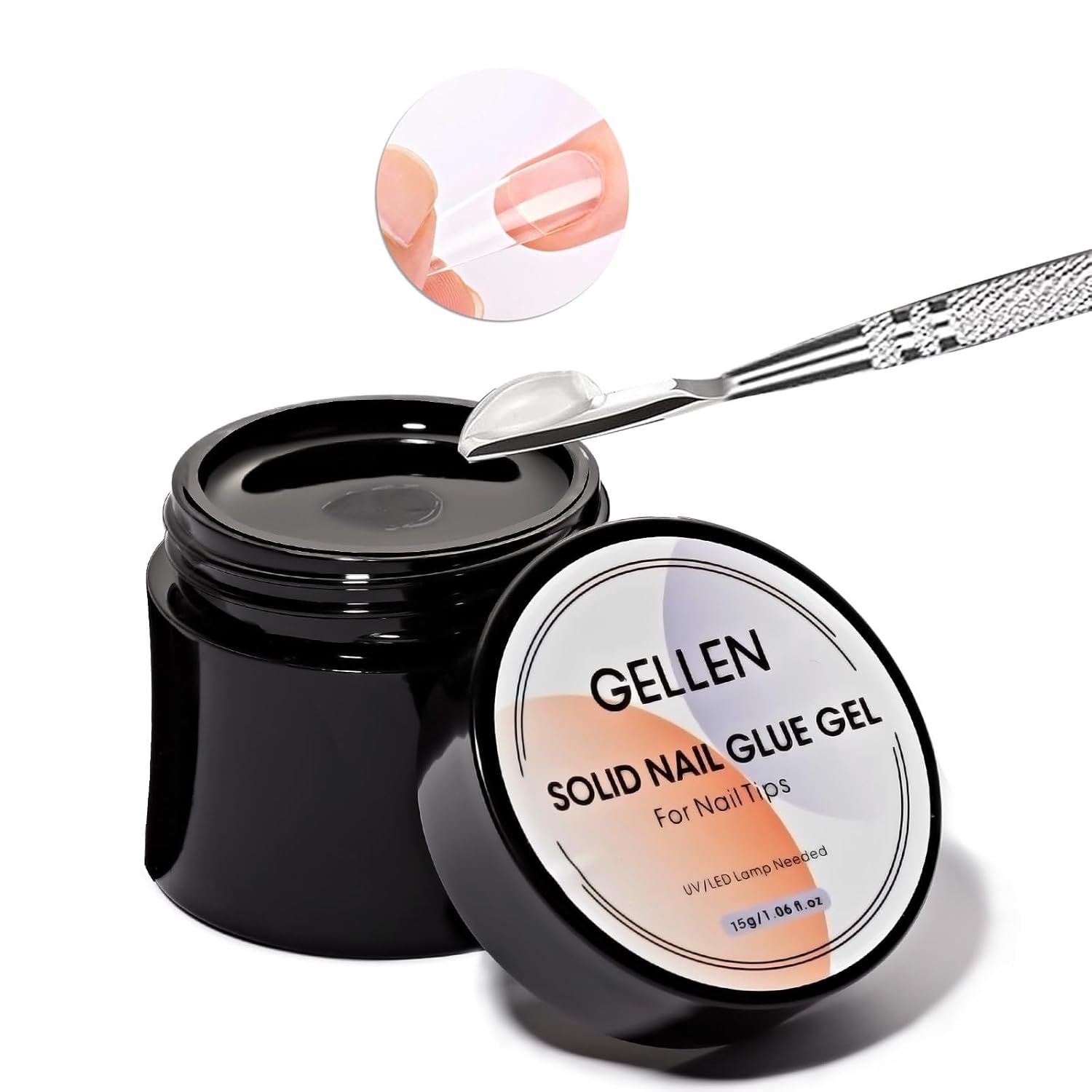 GELLEN Nail Solid Glue Builder - огляд і ціна Resin Color Paste