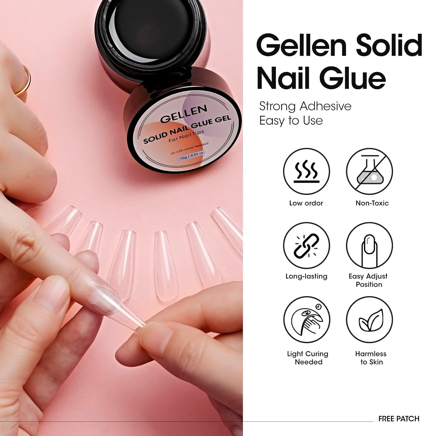 GELLEN Nail Solid Glue Builder - огляд і ціна Resin Color Paste