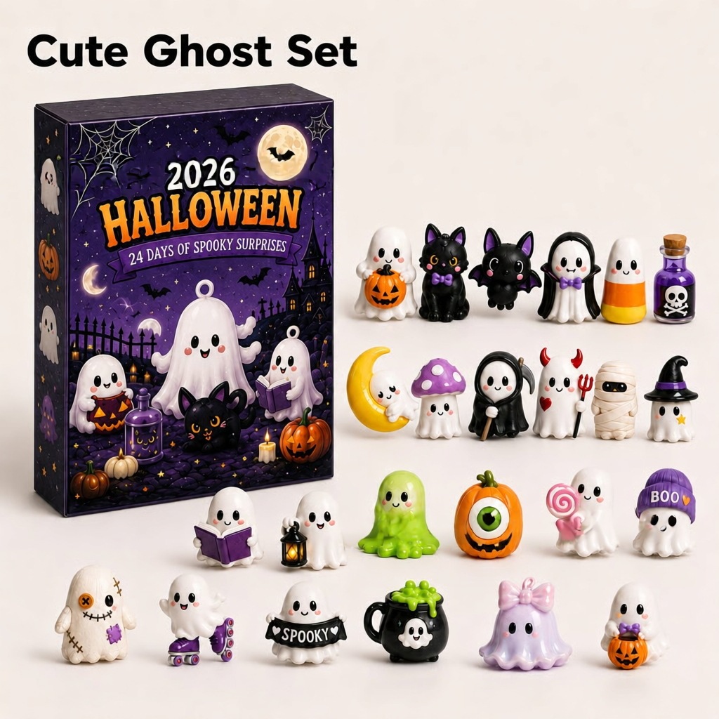 2026 Halloween Advent Calendar - огляд і ціна Resin Art Case