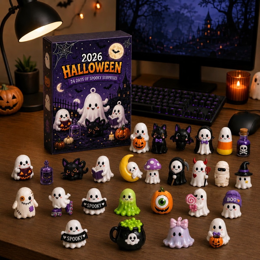 2026 Halloween Advent Calendar - огляд і ціна Resin Art Case