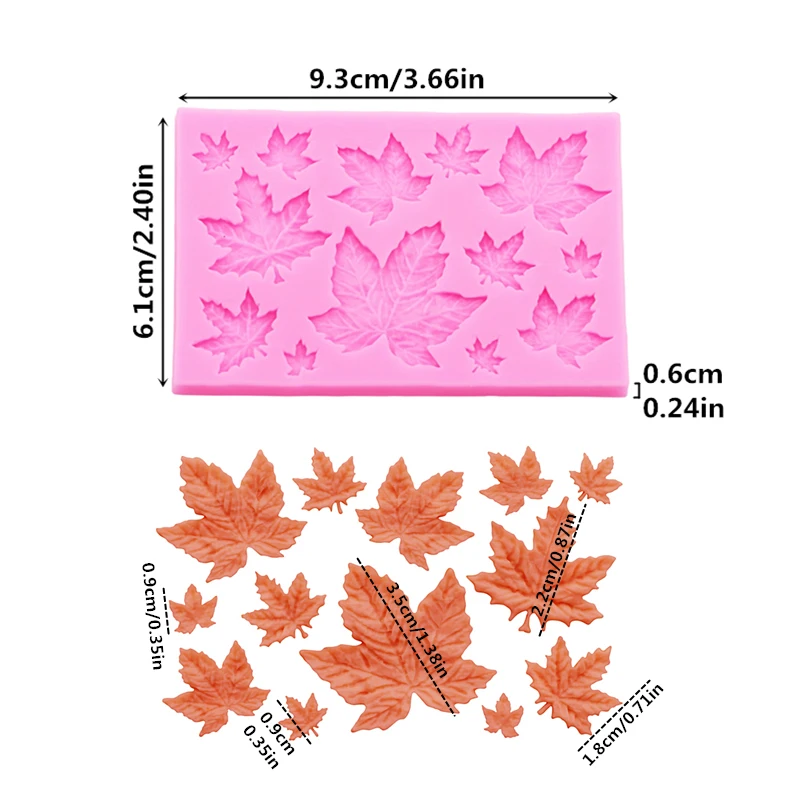 Gj-61 DIY leaf maple leaf sili - огляд і ціна Resin Art Mould