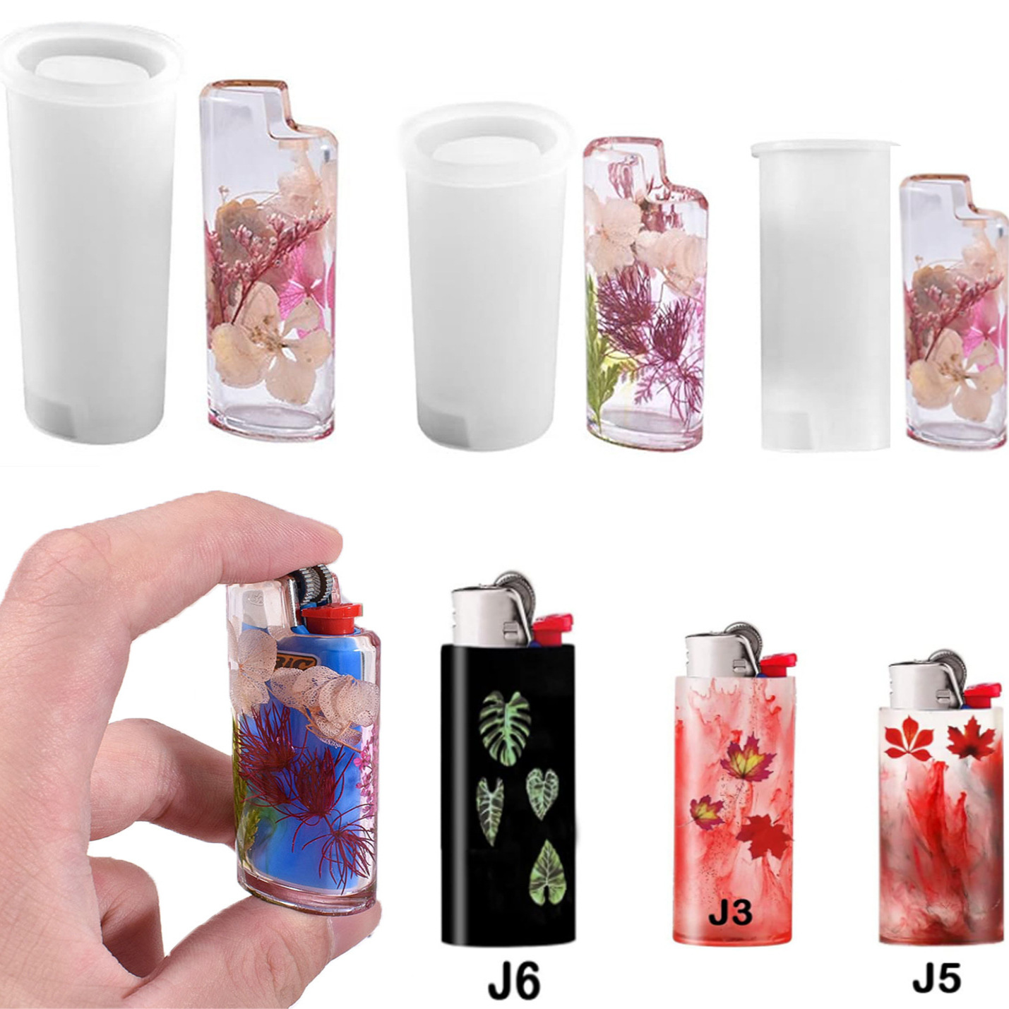 DIY Lighter Case Cover Silicon - огляд і ціна Resin Art Mould