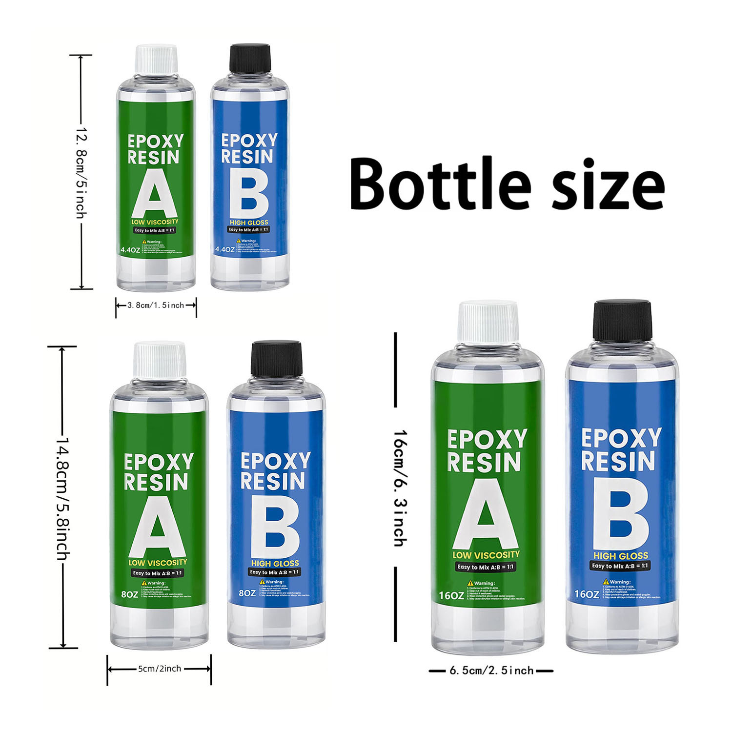 250ml-1000ml Epoxy Resin Casti - огляд і ціна Resin Art Acrylic
