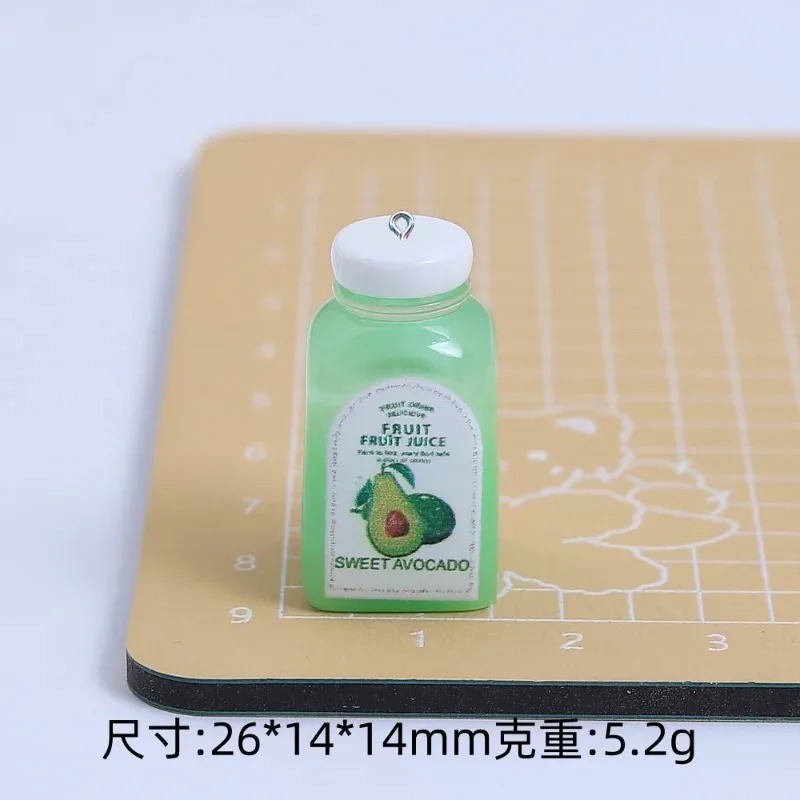 10Pcs Kawaii Mini 3D Cherry Or - огляд і ціна Resin Art Bottle
