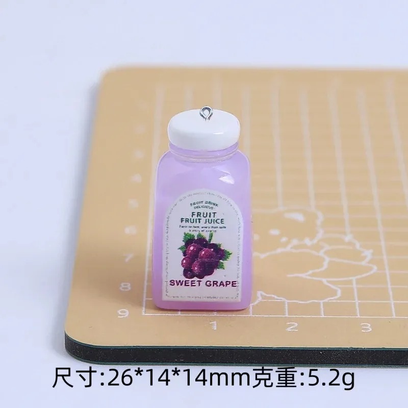 10Pcs Kawaii Mini 3D Cherry Or - огляд і ціна Resin Art Bottle