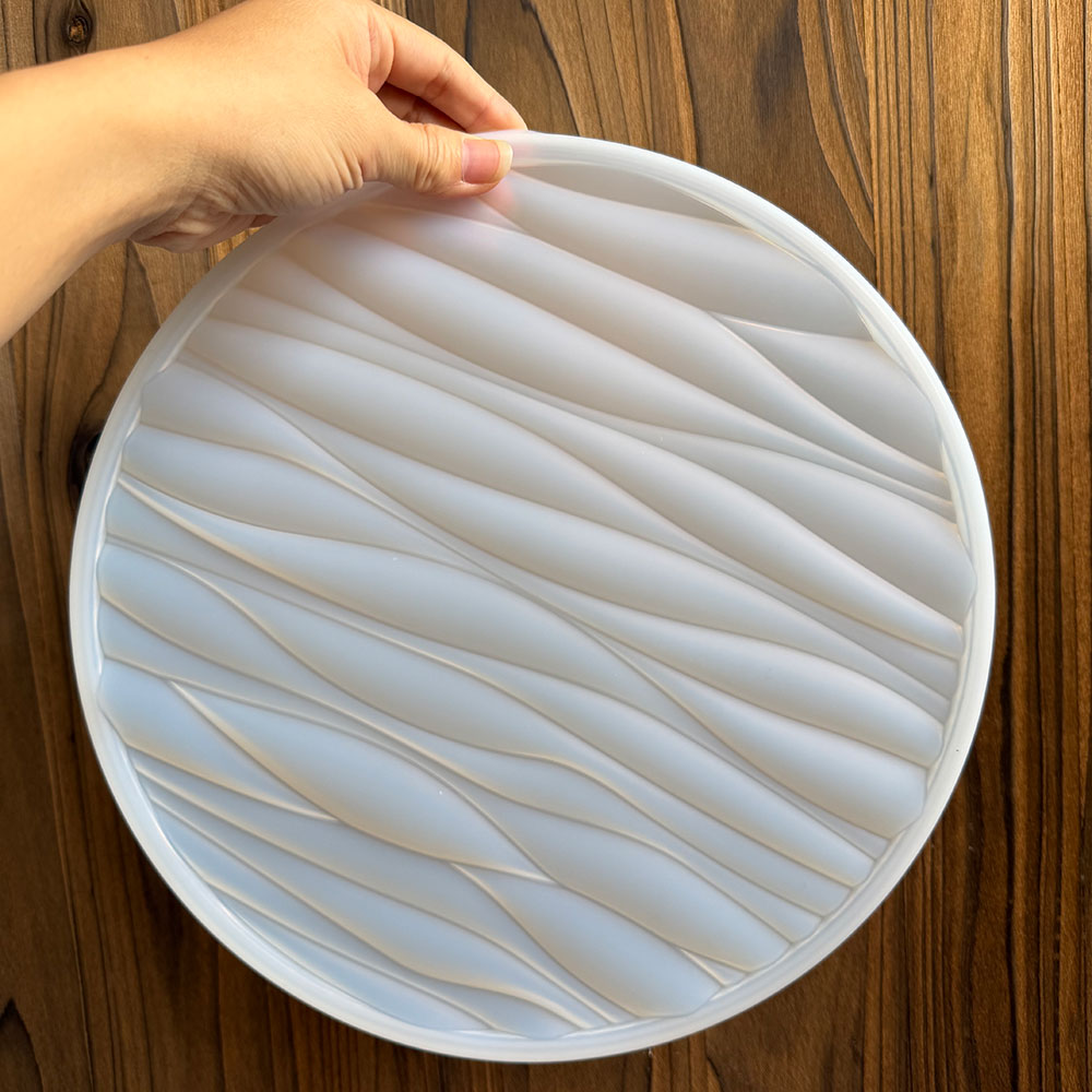 Large Round Tray Silicone Mold - огляд і ціна Resin Art Acrylic