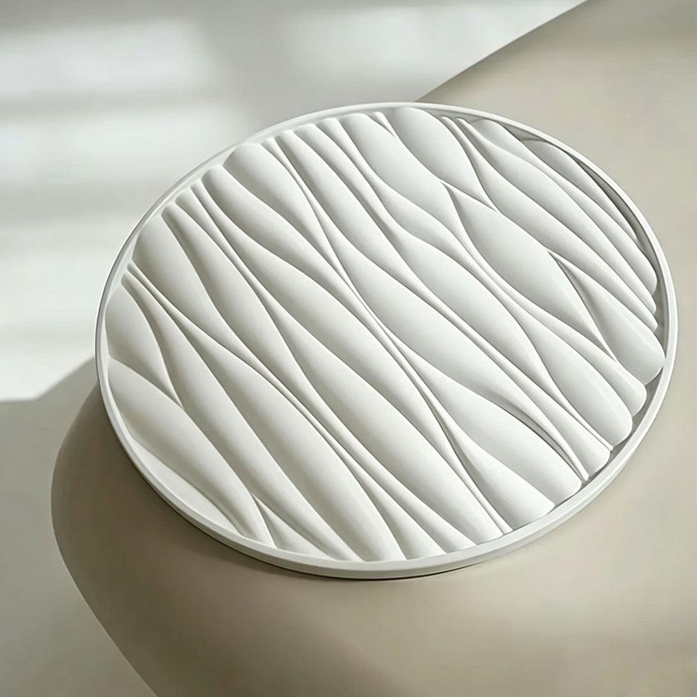 Large Round Tray Silicone Mold - огляд і ціна Resin Art Acrylic