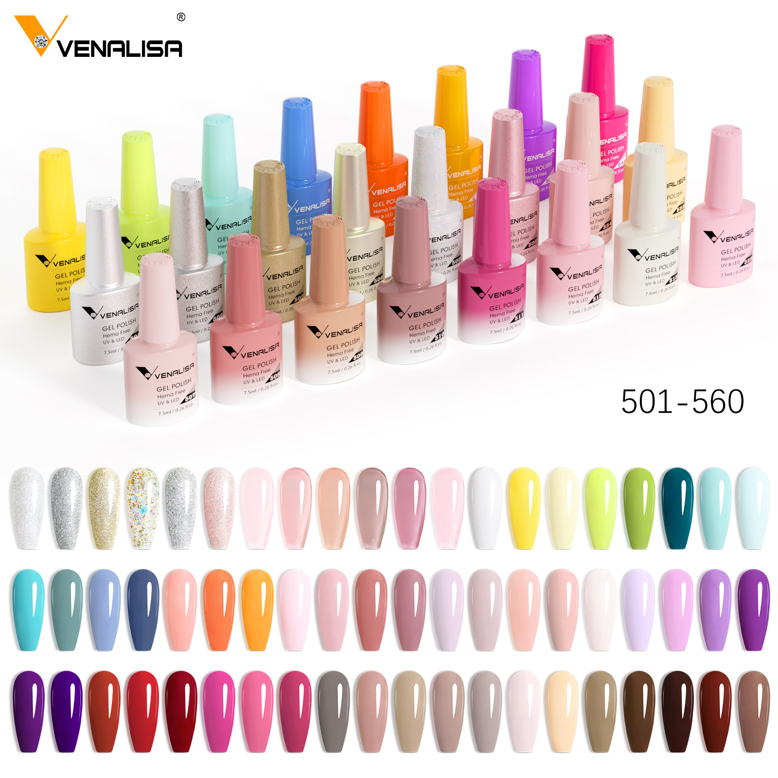 VENALISA VIP5 Luxury Gel Polis - огляд і ціна Uv Lamp Nail Resin