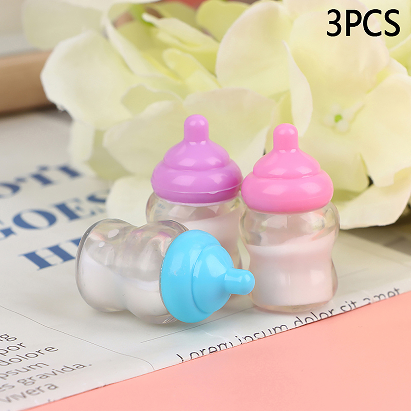 ●3PCS Dollhouse Baby Bottle Ac - огляд і ціна Resin Art Bottle