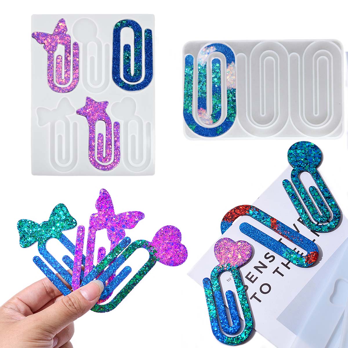 Crystal Epoxy Resin Mold DIY P - огляд і ціна Resin Art Mould