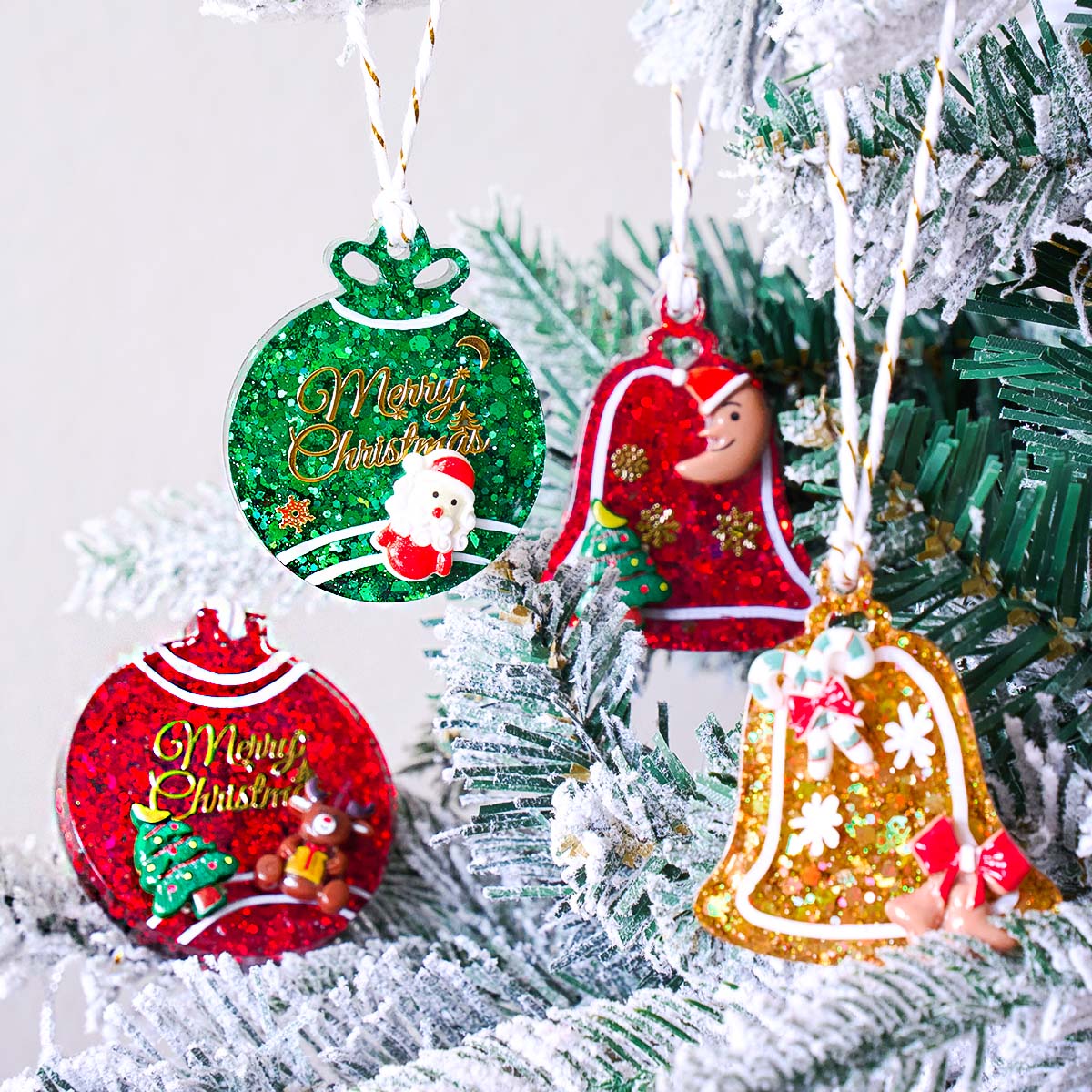 Xmas Tag Pendant Silicone Mold - огляд і ціна Resin Art Mould