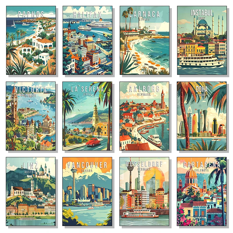 Famous Coastal City Scenery Co - огляд і ціна Resin Art New Zealand
