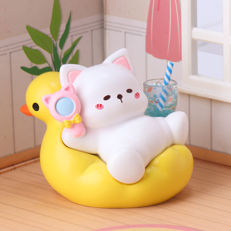 Bath Time Meow Crew Blind Box  - огляд і ціна Resin Art Case