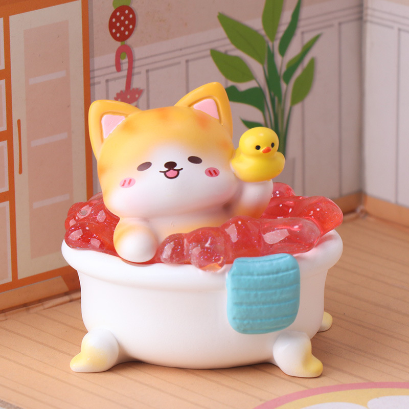 Bath Time Meow Crew Blind Box  - огляд і ціна Resin Art Case