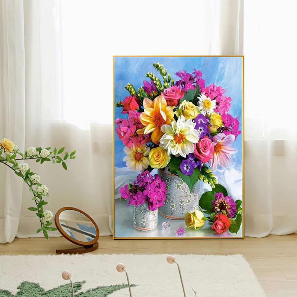 Full Diamond Mosaic Flower 5D  - огляд і ціна Resin Art Flowers