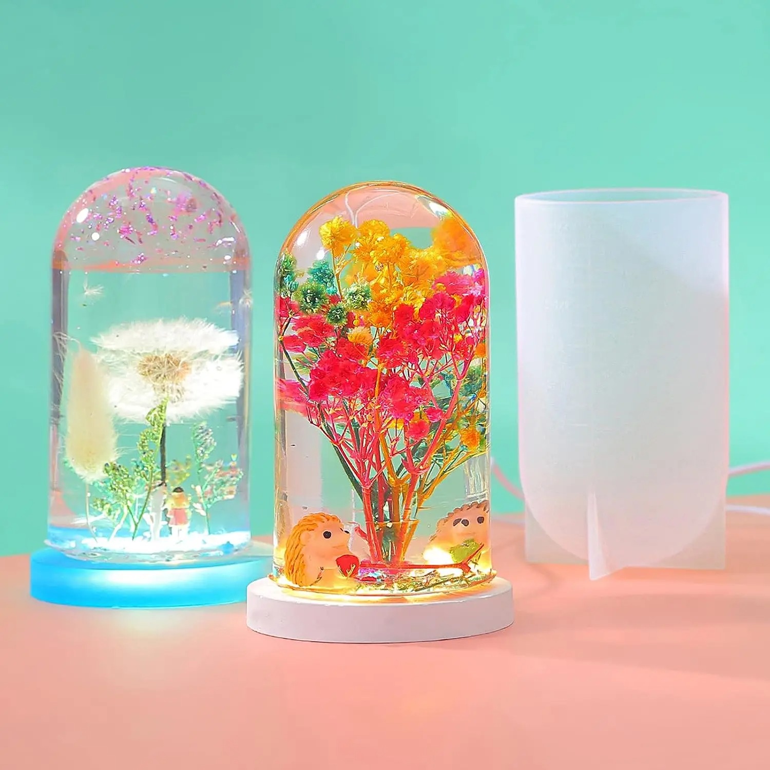 DIY Crystal Epoxy Resin Mold L - огляд і ціна Resin Art Mould