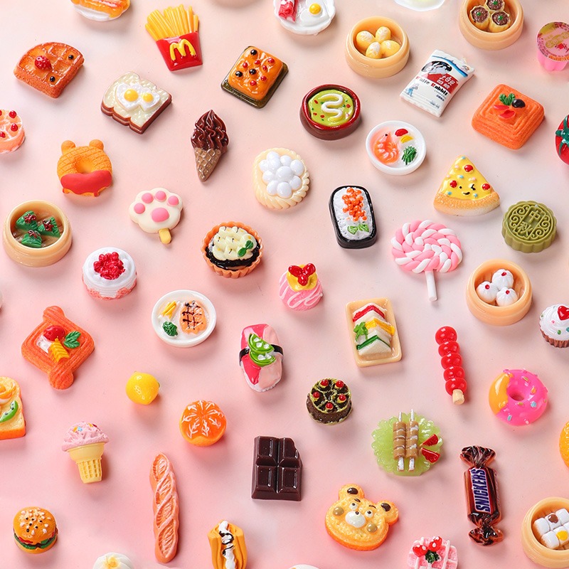 10/50PCSFood Play Miniature Mi - огляд і ціна Resin Art Bottle
