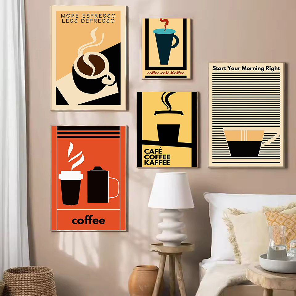 Retro Minimalist Funny Coffee  - огляд і ціна Resin Art Quotes