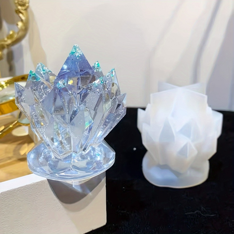 1pcCrystal Cluster Decorative  - огляд і ціна Resin Art Mould