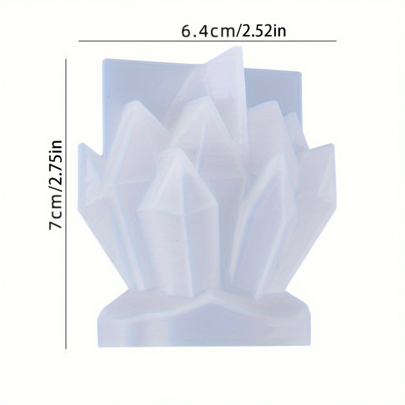 1pcCrystal Cluster Decorative  - огляд і ціна Resin Art Mould