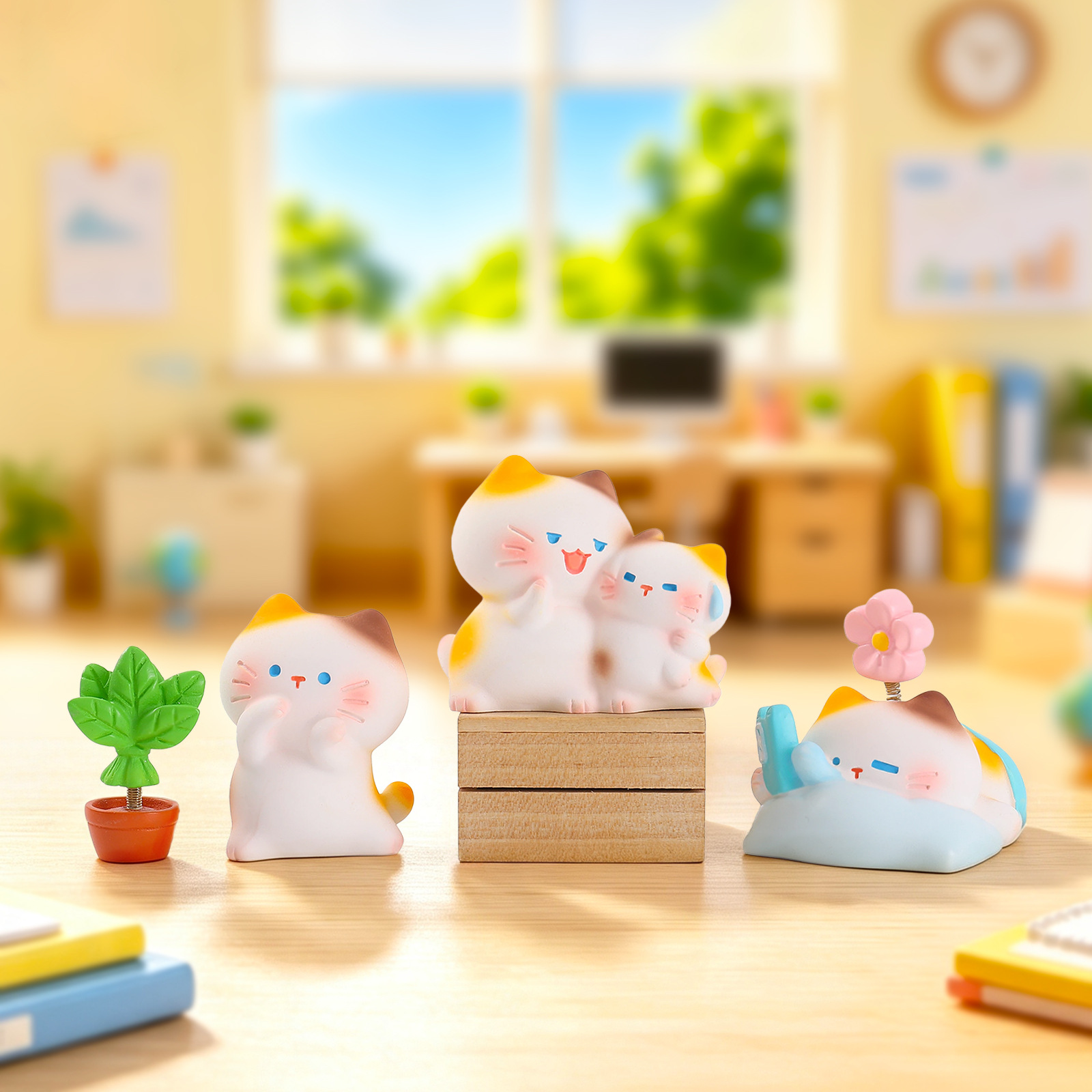 Working Kitten Resin Blind Box - огляд і ціна Resin Art Case