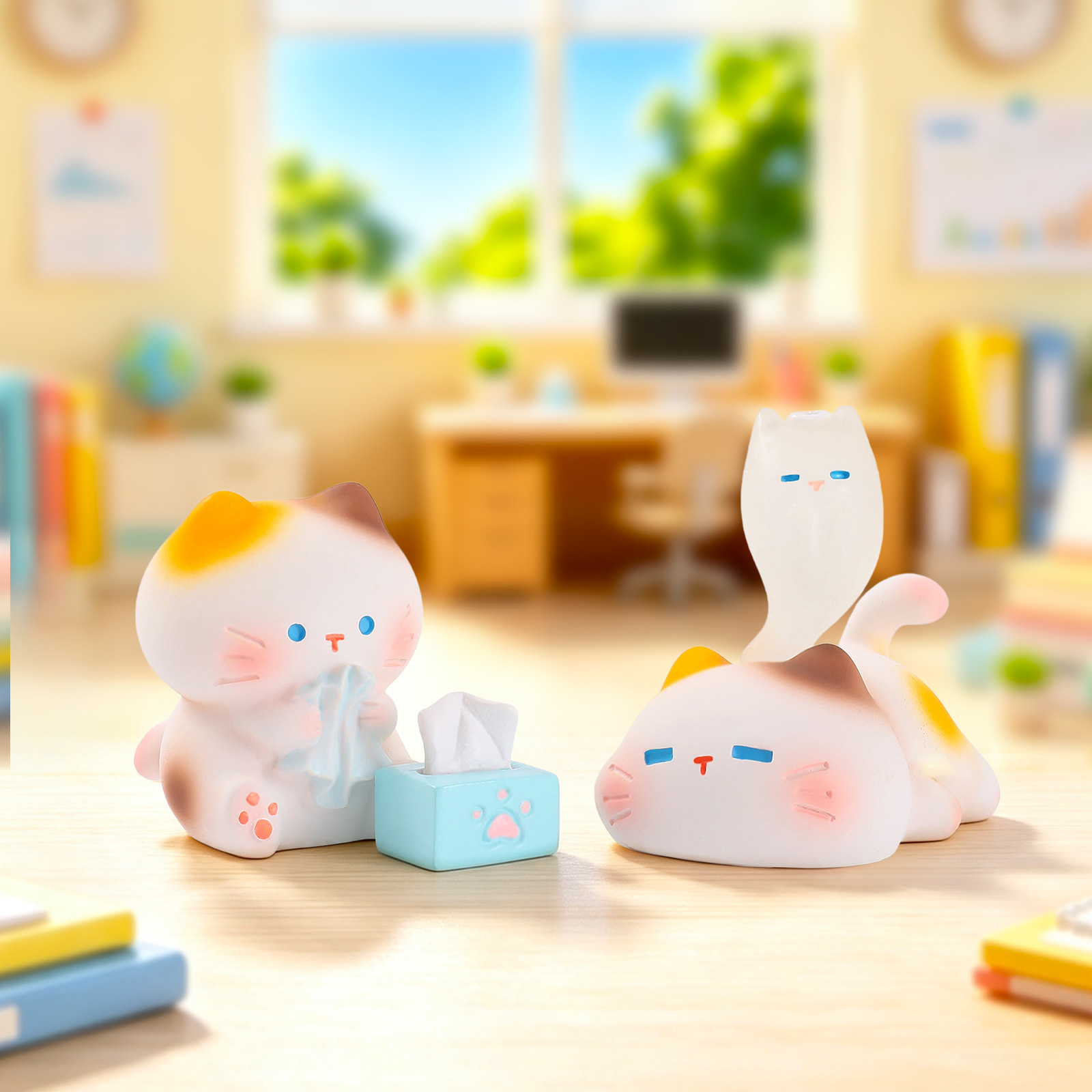 Working Kitten Resin Blind Box - огляд і ціна Resin Art Case