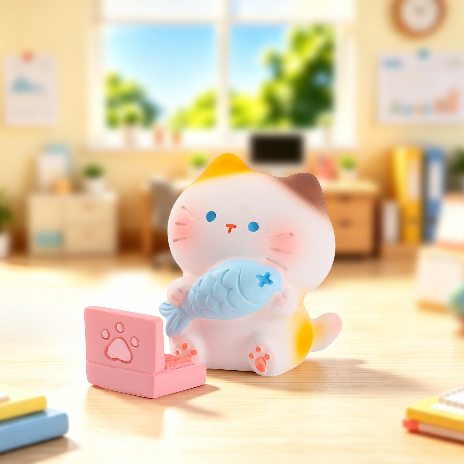Working Kitten Resin Blind Box - огляд і ціна Resin Art Case