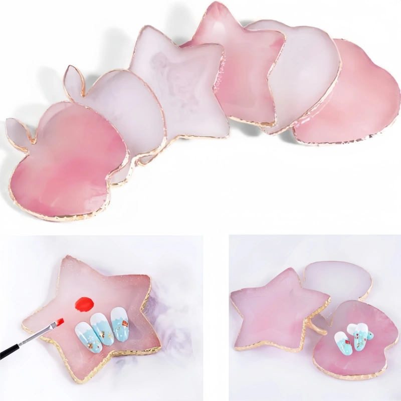 Resin Agate Stone Nail Art Pal - огляд і ціна Resin Color Paste