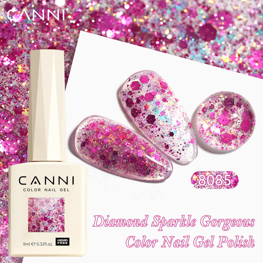 CANNI Nail Gel Polish HEMA TPO - огляд і ціна Uv Lamp Nail Resin