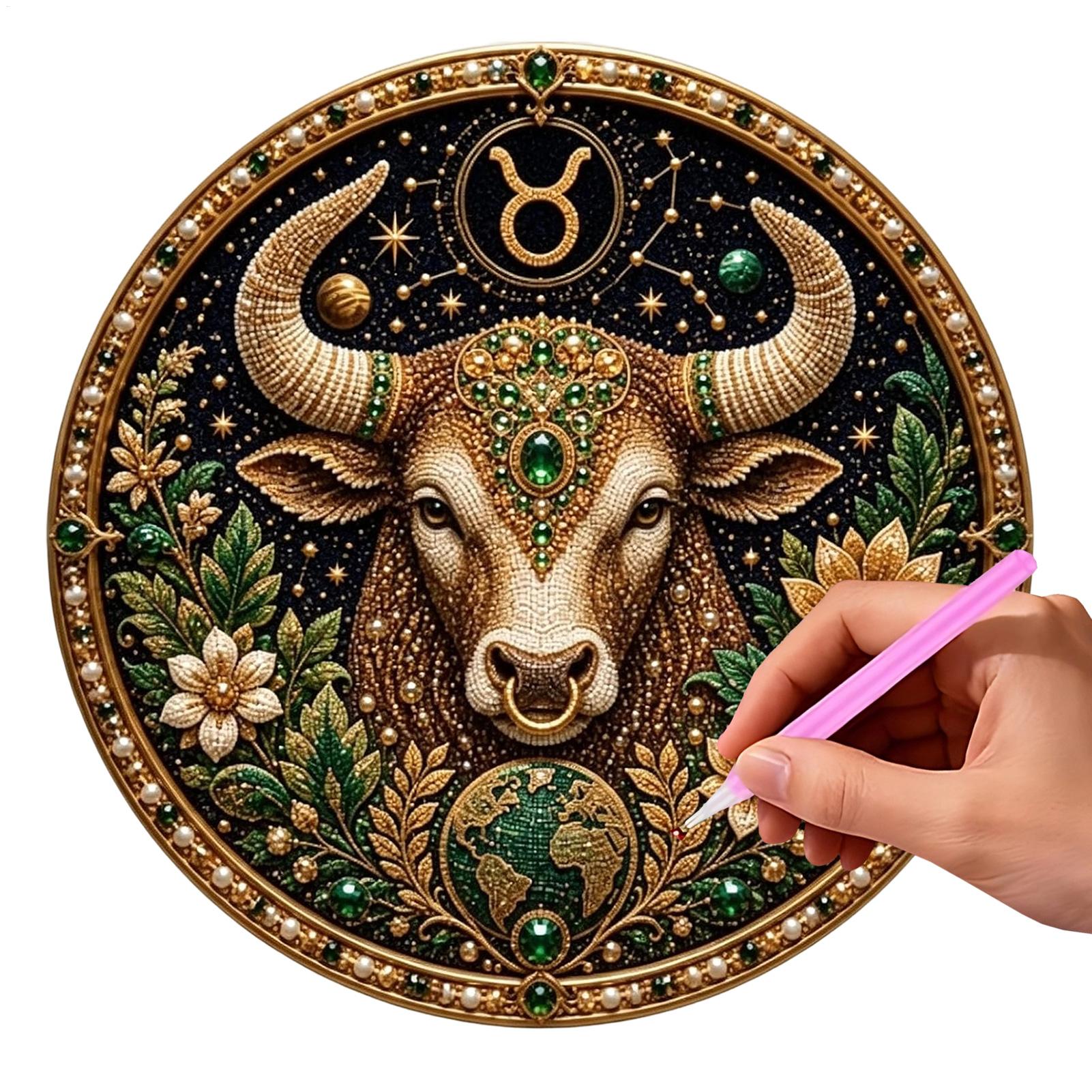 12 Zodiacs Signs Pearl Art Kit - огляд і ціна Resin Art Craft
