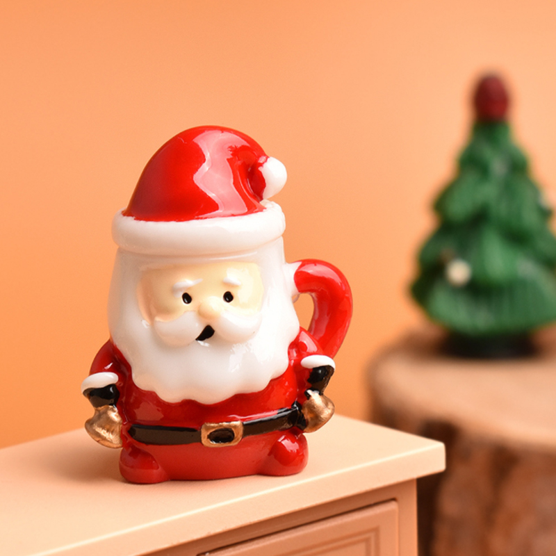 Mini Santa Teacup Ornament - R - огляд і ціна Resin Art Craft