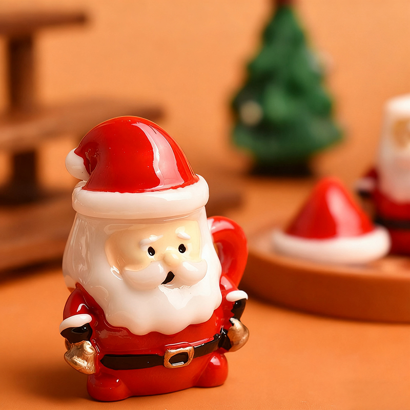 Mini Santa Teacup Ornament - R - огляд і ціна Resin Art Craft
