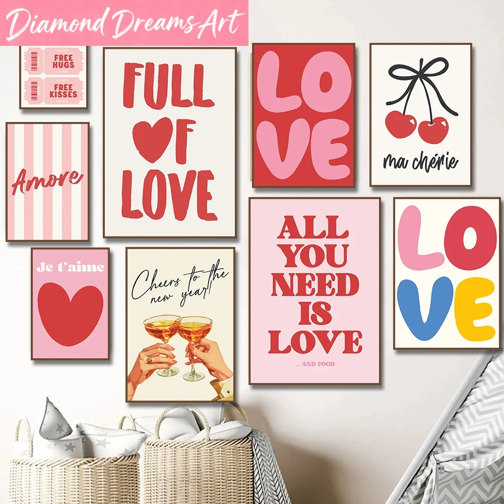 Frameless，Maximalist More Amor - огляд і ціна Resin Art Quotes
