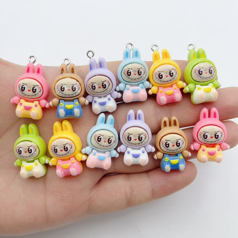 10Pcs Kawaii Rabbit Strawberry - огляд і ціна Resin Art Box