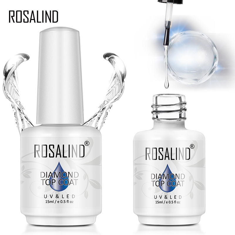 ROSALIND Nail Glue 15ML Glass  - огляд і ціна Uv Lamp Nail Resin