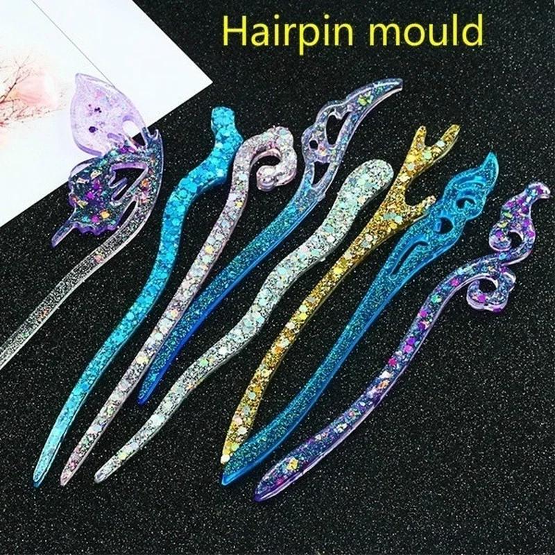 New Transparent Hairpin Silico - огляд і ціна Resin Art Box