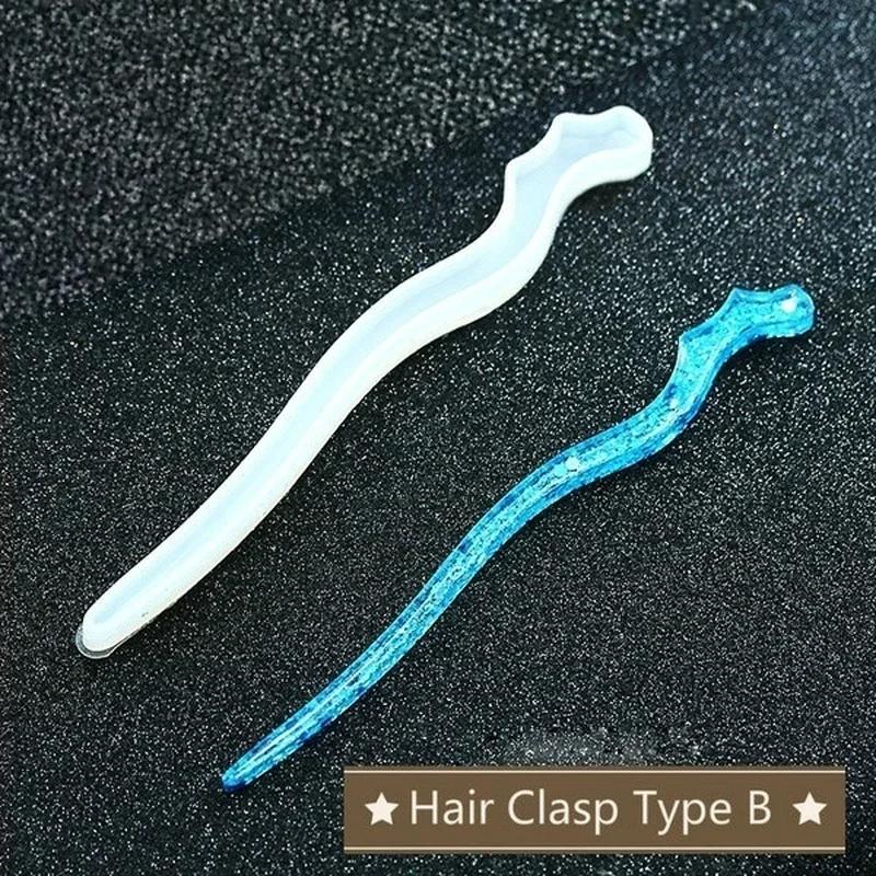 New Transparent Hairpin Silico - огляд і ціна Resin Art Box
