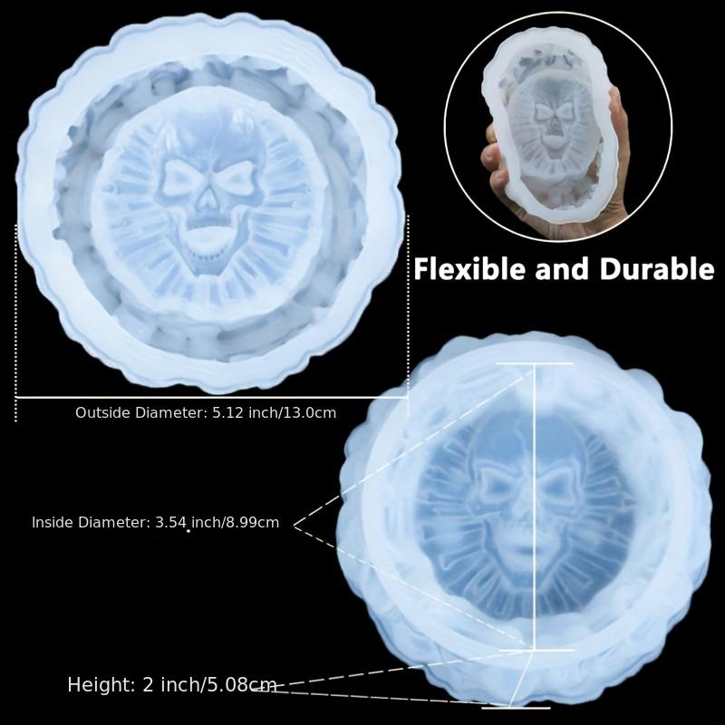 Ashtray mold, skull DIY craft  - огляд і ціна Resin Art Mould