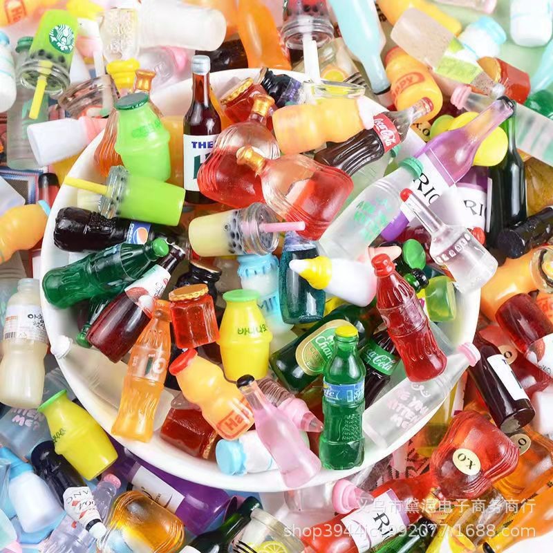 [20Pcs Random] Mini Wine Bever - огляд і ціна Resin Art Bottle
